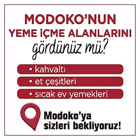 Modoko Yeme İçme Alanları
