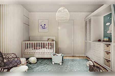 Proje Bebek Odası Tasarımı - Kukla Mobilya & Mimarlık Ofisi