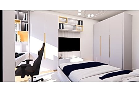 Proje-Kişiye Özel Tasarım Erkek Çocuk Odası  - İcans Mobilya