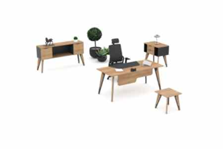 Solo Yönetici Masası - Marka Ofis Mobilya