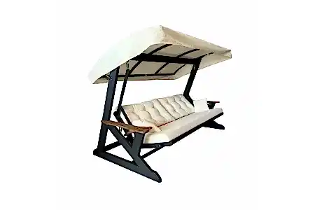İroko/alüminyum Salıncak - Garden Dizayn