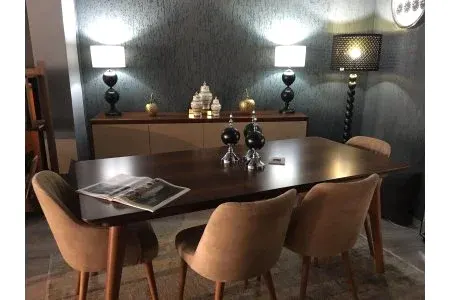 Retro Yemek Odası Takımı - Bient Furniture & Design