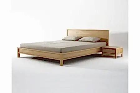 Revo Ahşap Ayaklı Yatak - Homelli